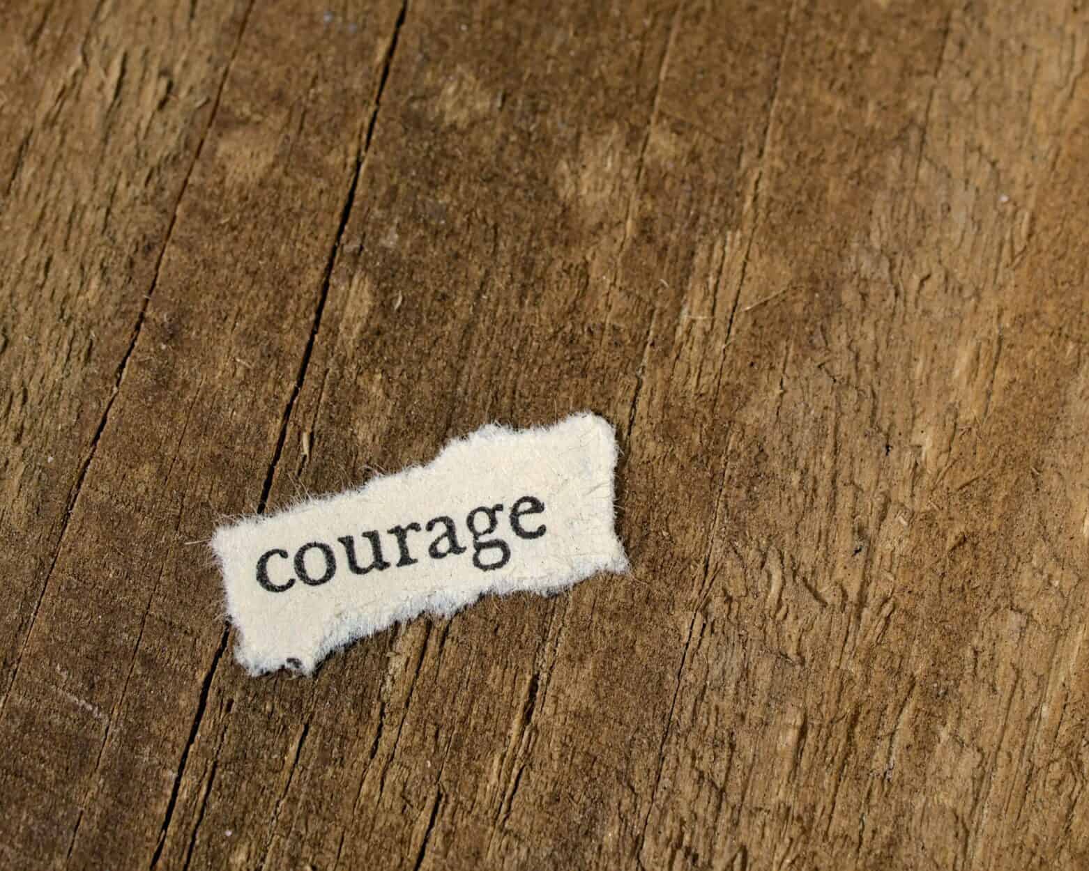 Courage Scaled